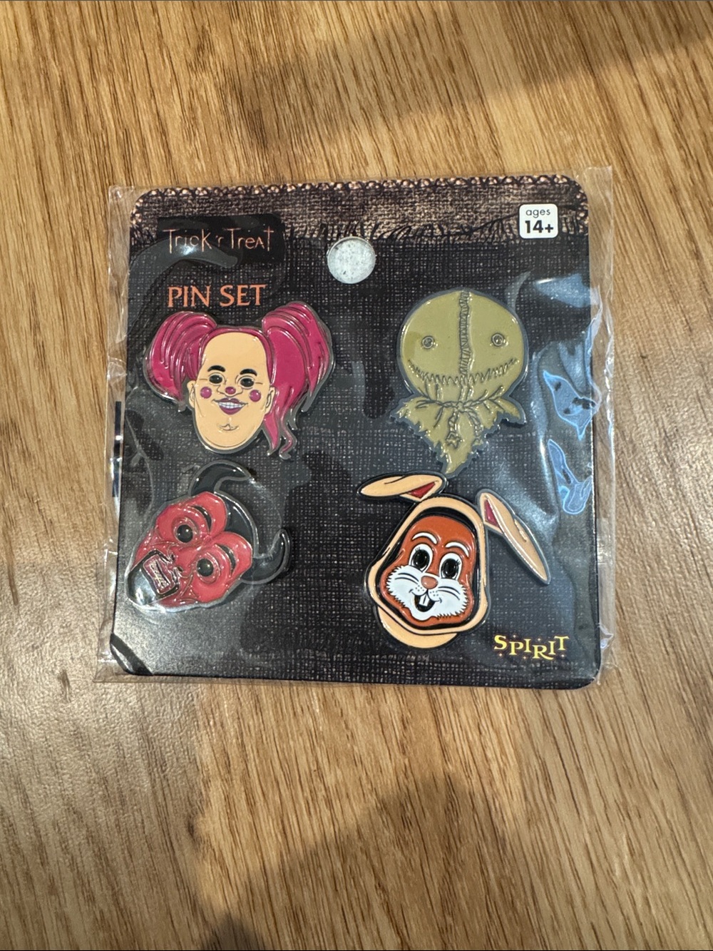 Spirit Halloween Trick r Treat Enamel Pin Set